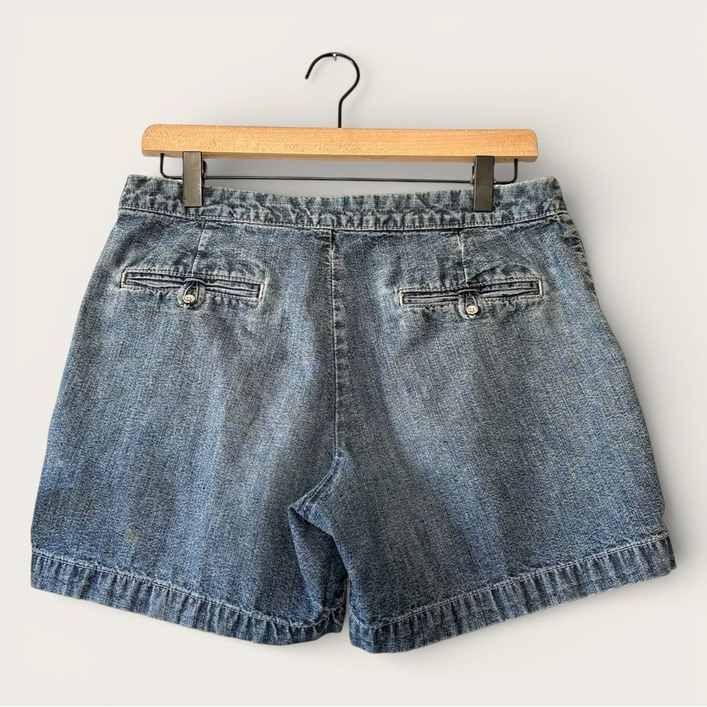 Rare Vintage 2001 Women's Levi's Denim Jean Shorts Size 10 Zipper Fly (32x4.5) - Picture 2 of 16